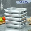 5pcs Stainless Steel Food Storage Set