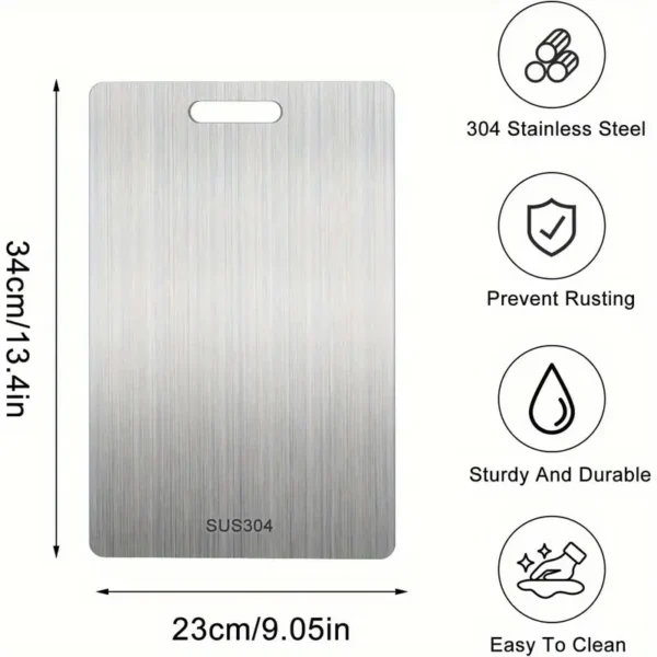 2025 Advanced Stainless Steel Cutting Board