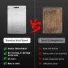 2025 Advanced Stainless Steel Cutting Board