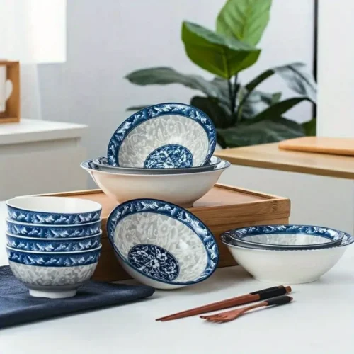 1728457904974-4103c12a8ae14482a2979719ea347738-goods Blue & White Porcelain Bowl