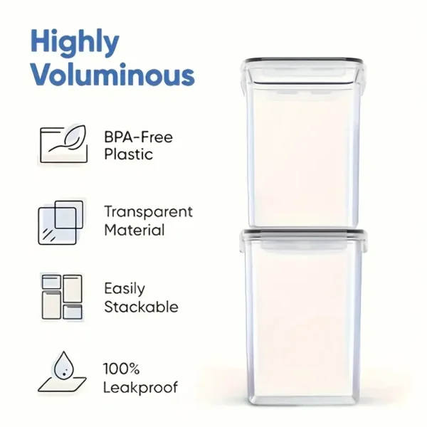 THELiFE 5.2L Airtight Food Storage Jars