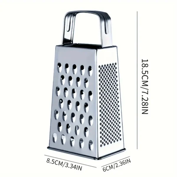2b6db147-dca6-414f-9050-2c864ff39737 Stainless Steel 4-Sided Box Grater