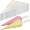100pcs Thickened Disposable Piping Bags