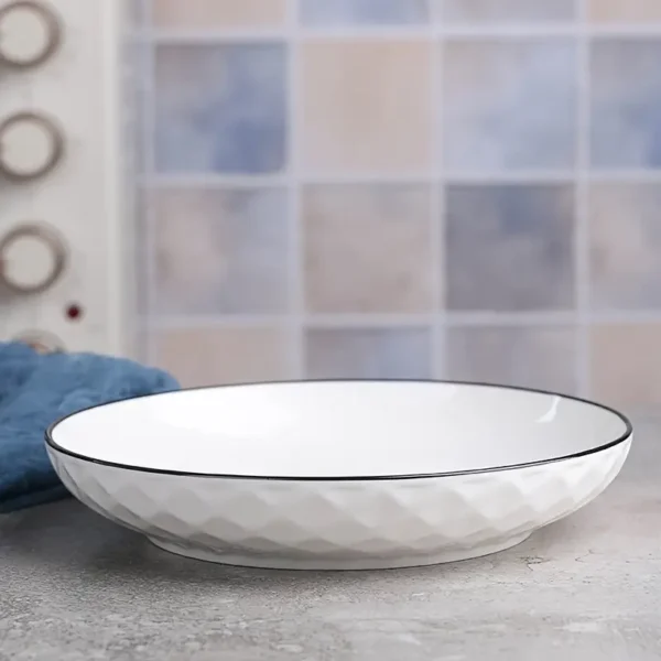 6pcs Ceramic Serving Plate Set