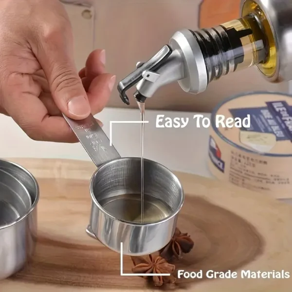 Rolled Edge Measuring Cups & Spoons Set