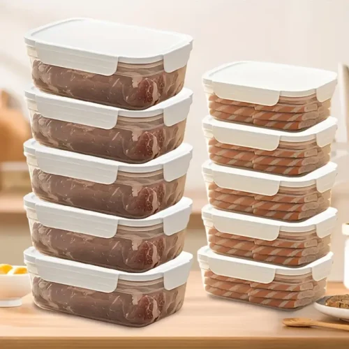 10pcs Stackable Food Storage Containers