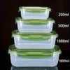 4pcs Set Microwave Safe Food Storage Containers