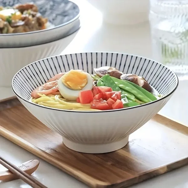 Japanese Bamboo Ramen Bowls