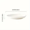Large White Ceramic Plates