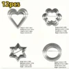 Stainless Steel Cookie Cutter Set