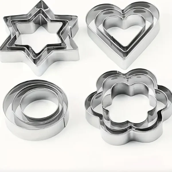 Stainless Steel Cookie Cutter Set
